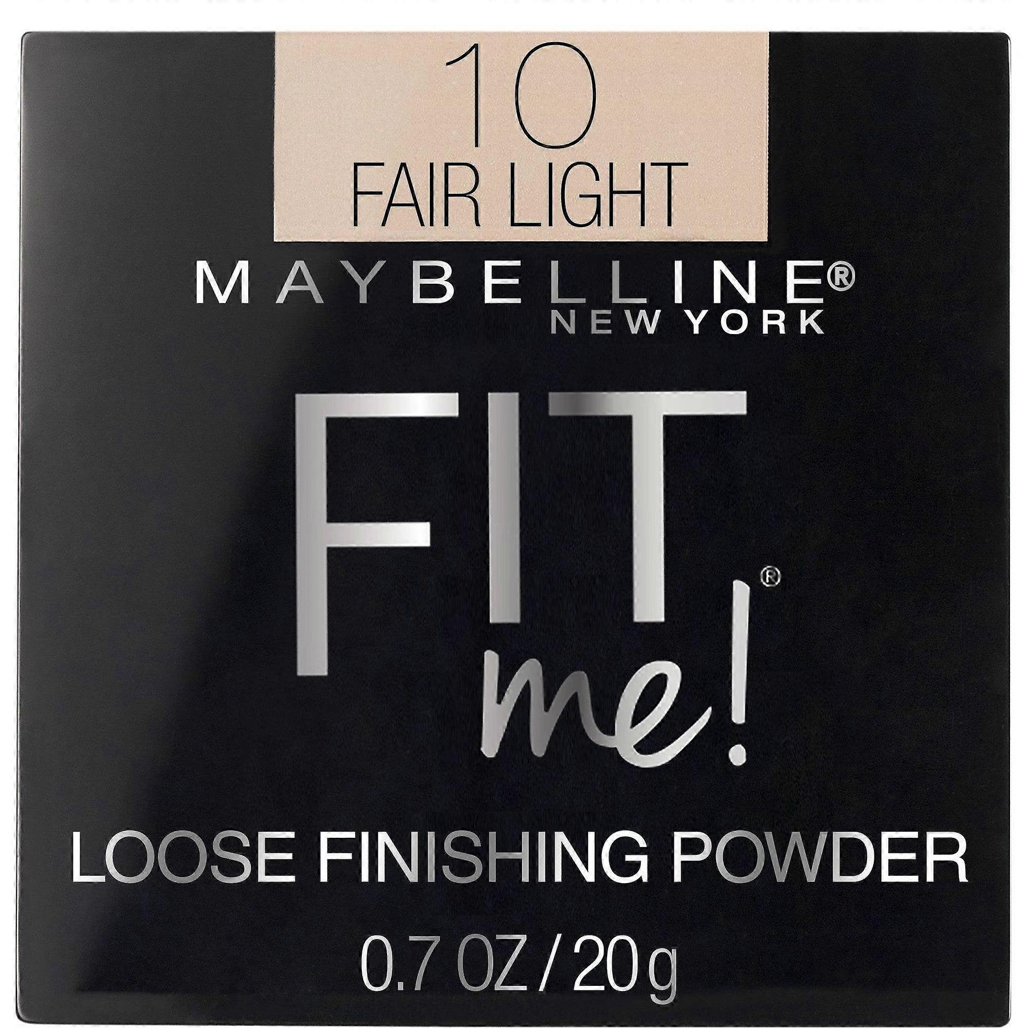 Maybelline Fit Me Loose Powder, 10 Fair Light, 0.7 Oz