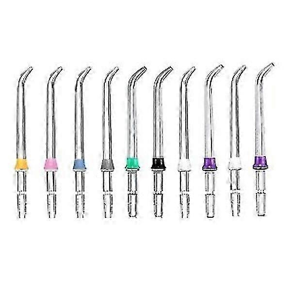 10pcs Replacement Nozzles Compatible For Water Flossers and Mouthwashers