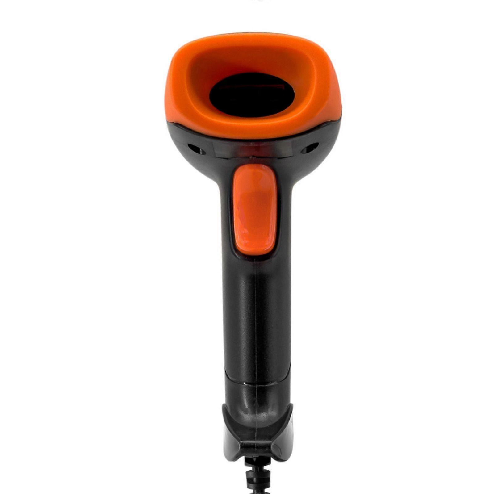 Supermarket Handheld Barcode Scanners Multiple Code Compatible for Efficient Inventory Management Multicolor