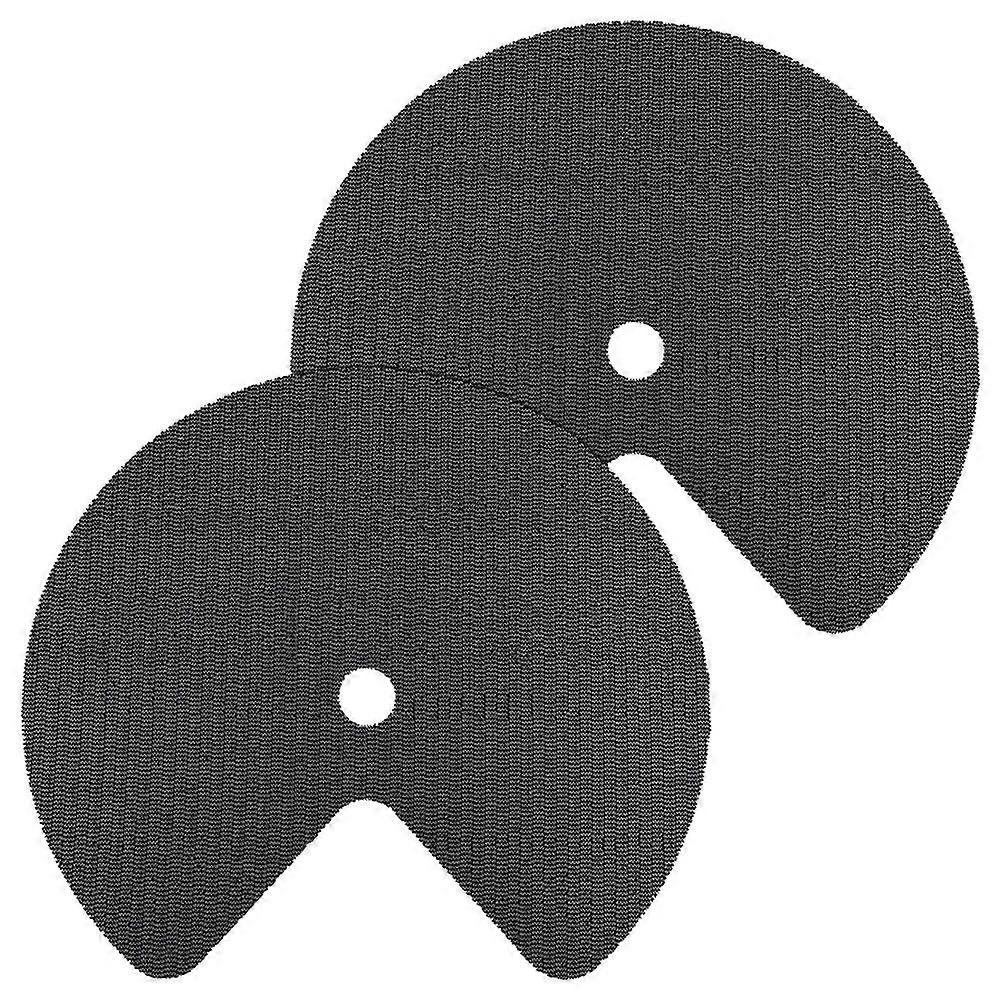 2Pcs Lazy Shelf Liner Circle Kitchen Liners Non Adhesive Cabinet Liners Non Slip Fridge Mats for Drawer Pantry 31Inch-B