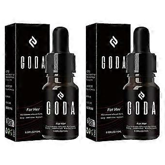 1-3X GODA For Her Pheromon-Parfüm für Frauen – 15 ml/0,50 fl. oz lang anhaltendes Goda Pheromon-Parfüm als Geschenk