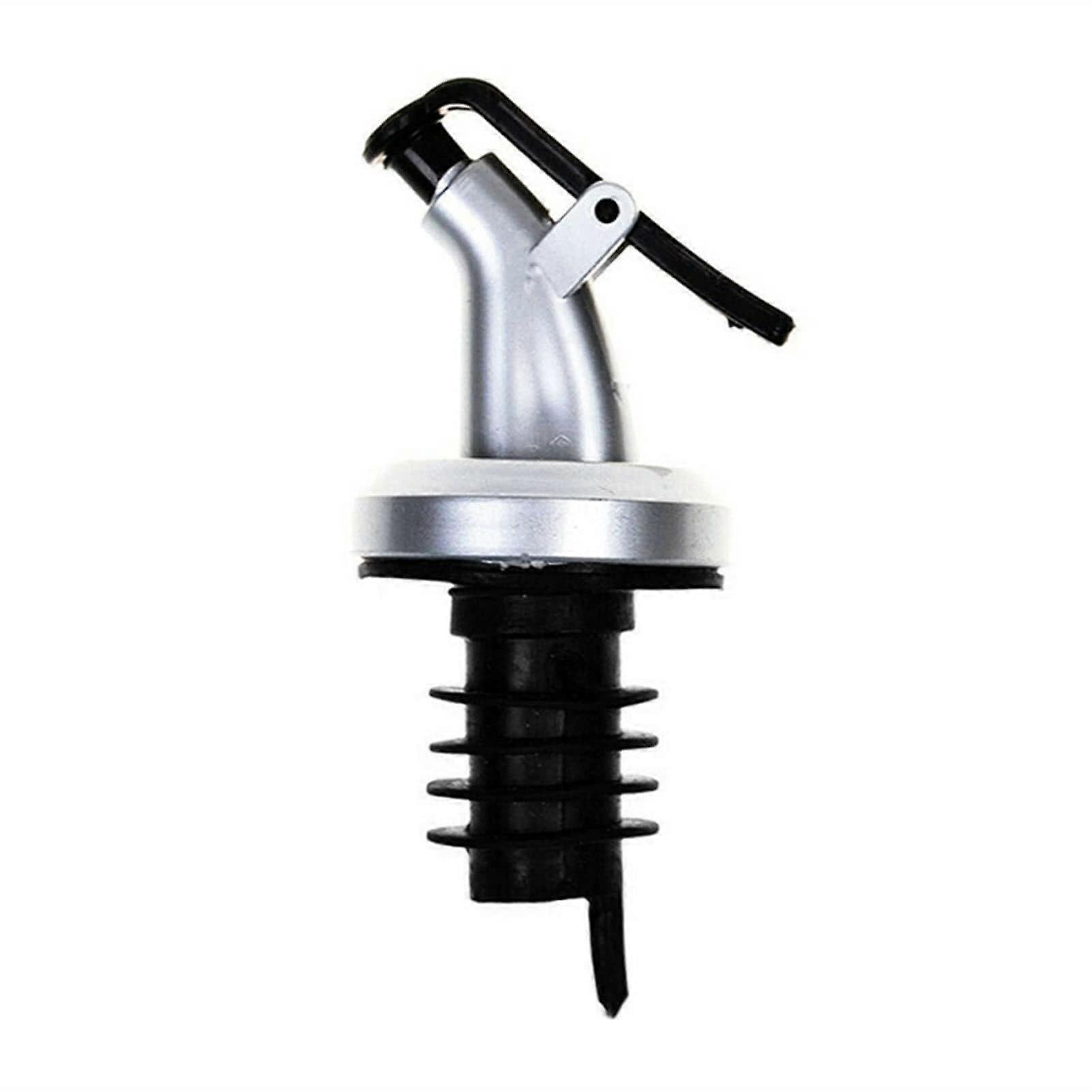 Liquor Pourer with LeakProof Wine Stopper, ABS Speed Pour Nozzle for Bar and Kitchen Use