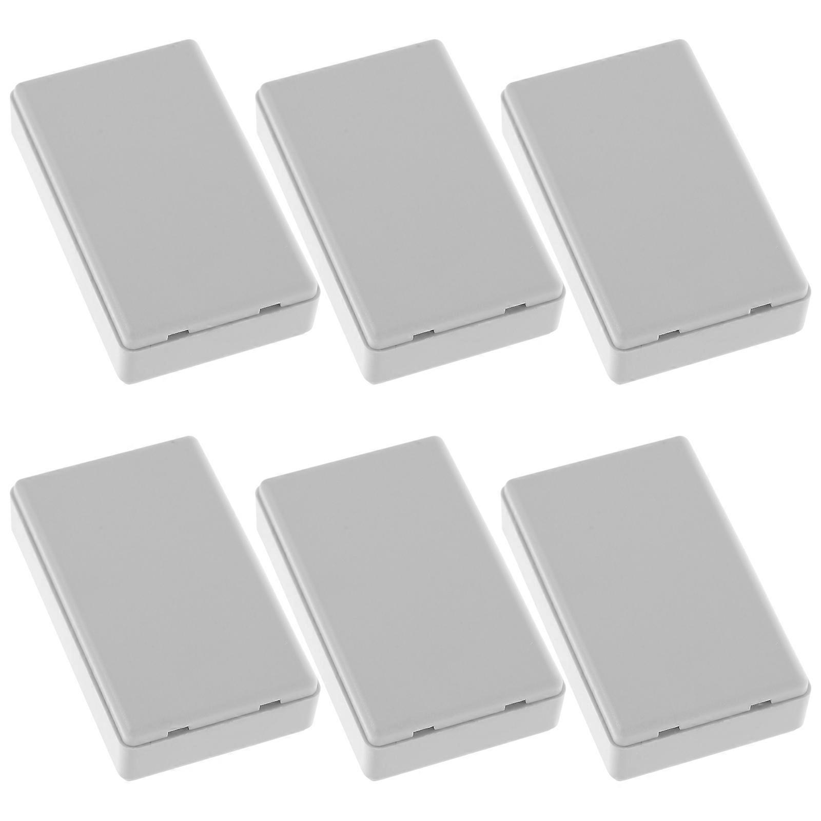 Portable Safe Box Hidden Money Container Travel Home Use Small Hidden Case Rectangular Discreet Design 6Pack