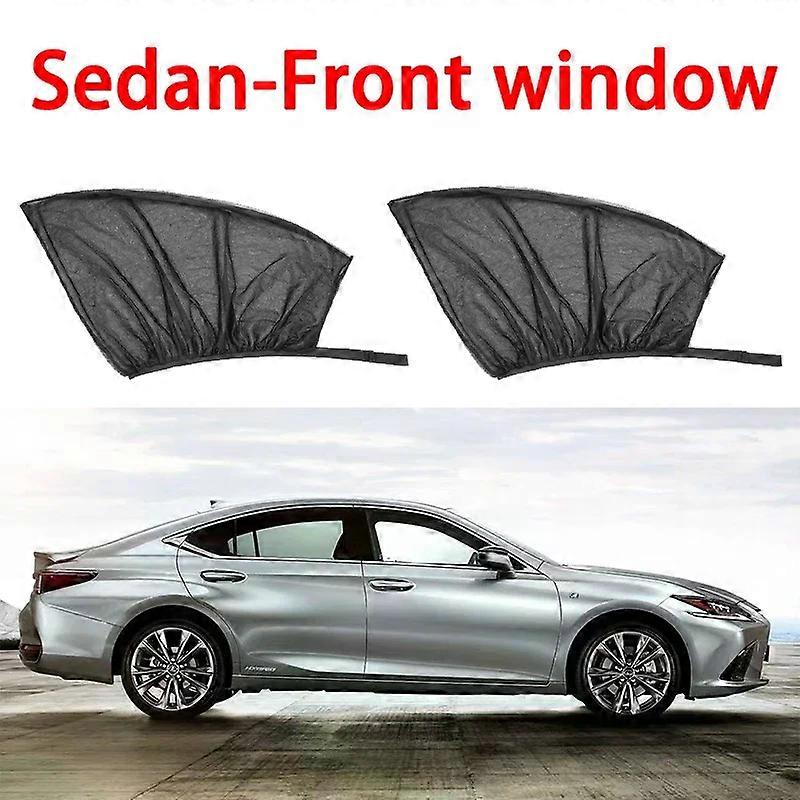 NEW 4pc Car Sun Shade Styling Accessories Hook & Loop Car Window Sun Shade Set - Easy Install, Cool Interior & Privacy Sun Visor