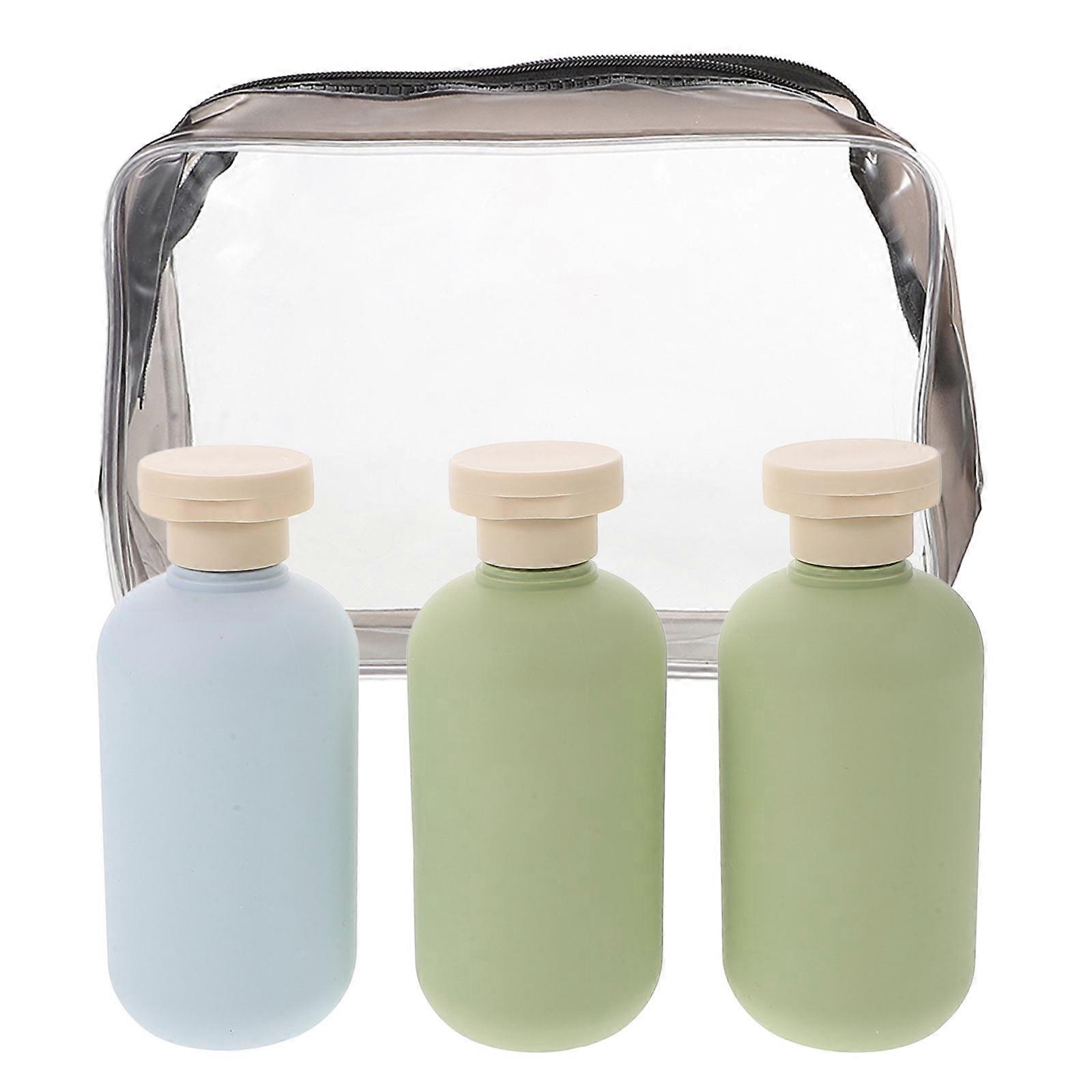 Portable Travel Bottles Empty Travel Bottles for Leak Proof Use 3Pcs Set