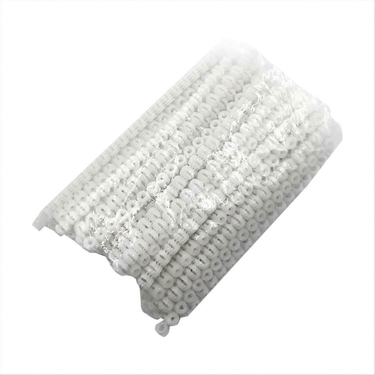 1000pcs 10.5mm Open Joint Embedded Plastic Expansion Nuts Connectors