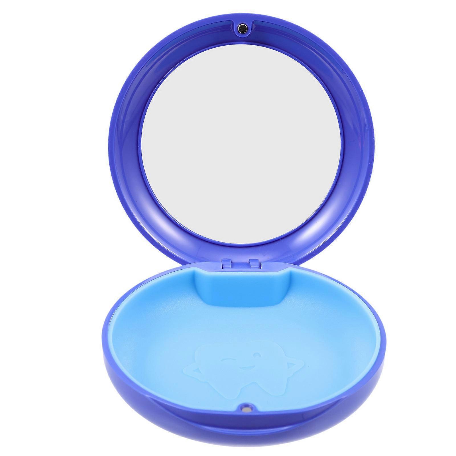 Orthodontic Retainer Box Tooth Socket Case for Storage Lightweight