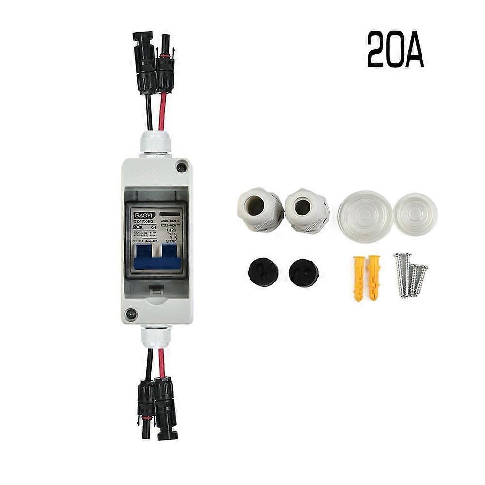 Pv Isolator Switch Dc/Ac 30A Ip65 Disconnect Circuit Breaker For Solar Panels