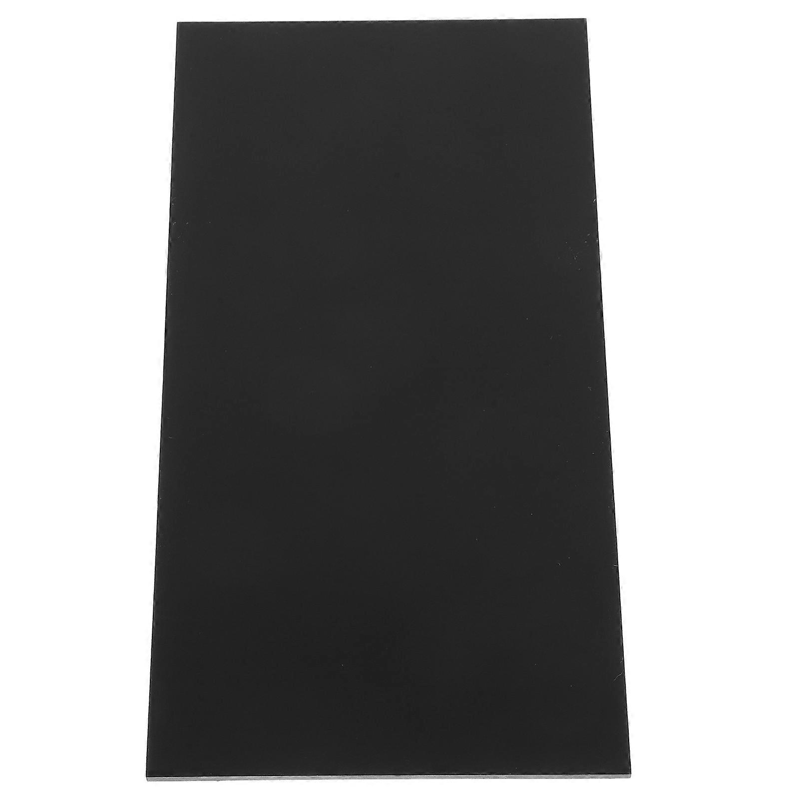 Black Acrylic Sheet for Crafting Use Precision-Made Rectangle Sheet