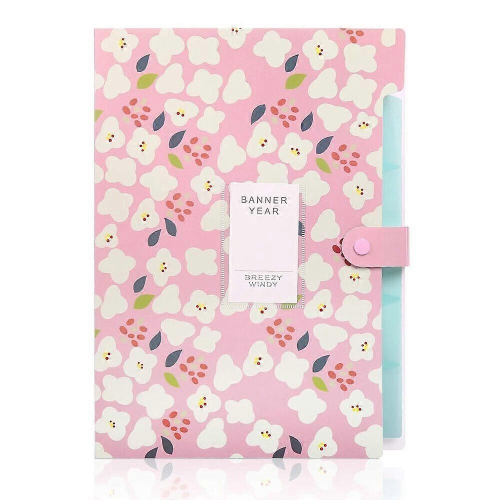 A4 File Folder New Multi-layer Polypropylene Test Paper Organiser Waterproof Document Organizer