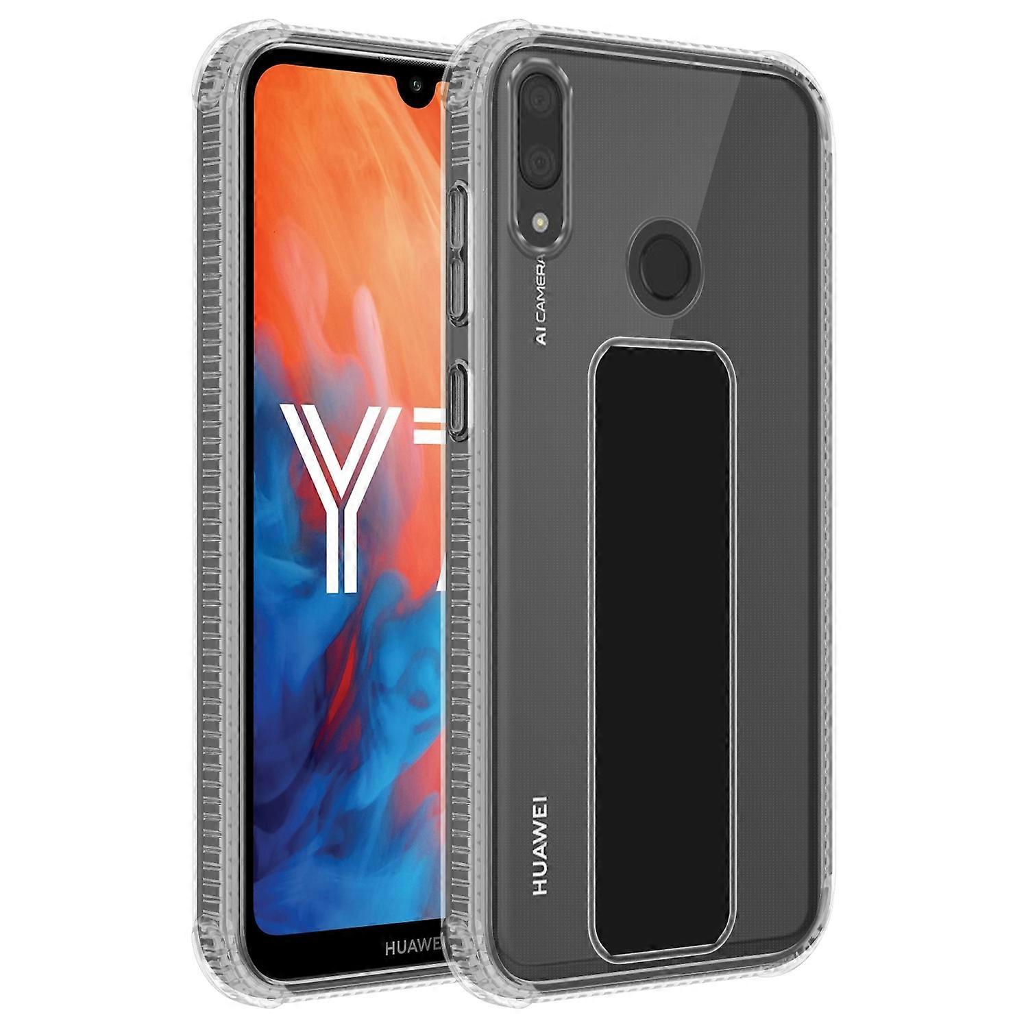 TPU Protective Case Huawei Y7 2019 / Y7 PRIME 2019 Case - with Bracket and Stand Function