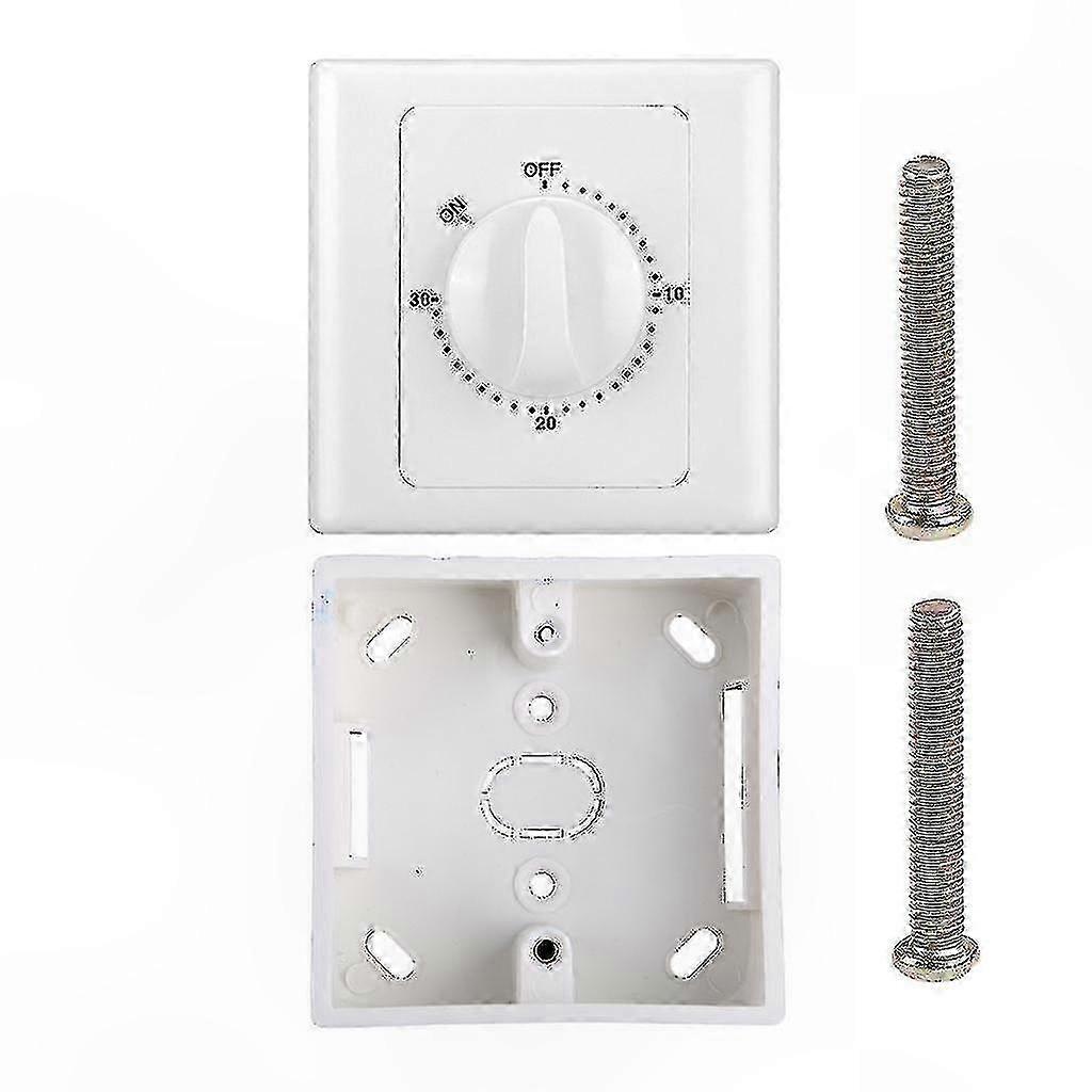 Mechanical Timer Switch with Countdown Feature for Automatic Power Off