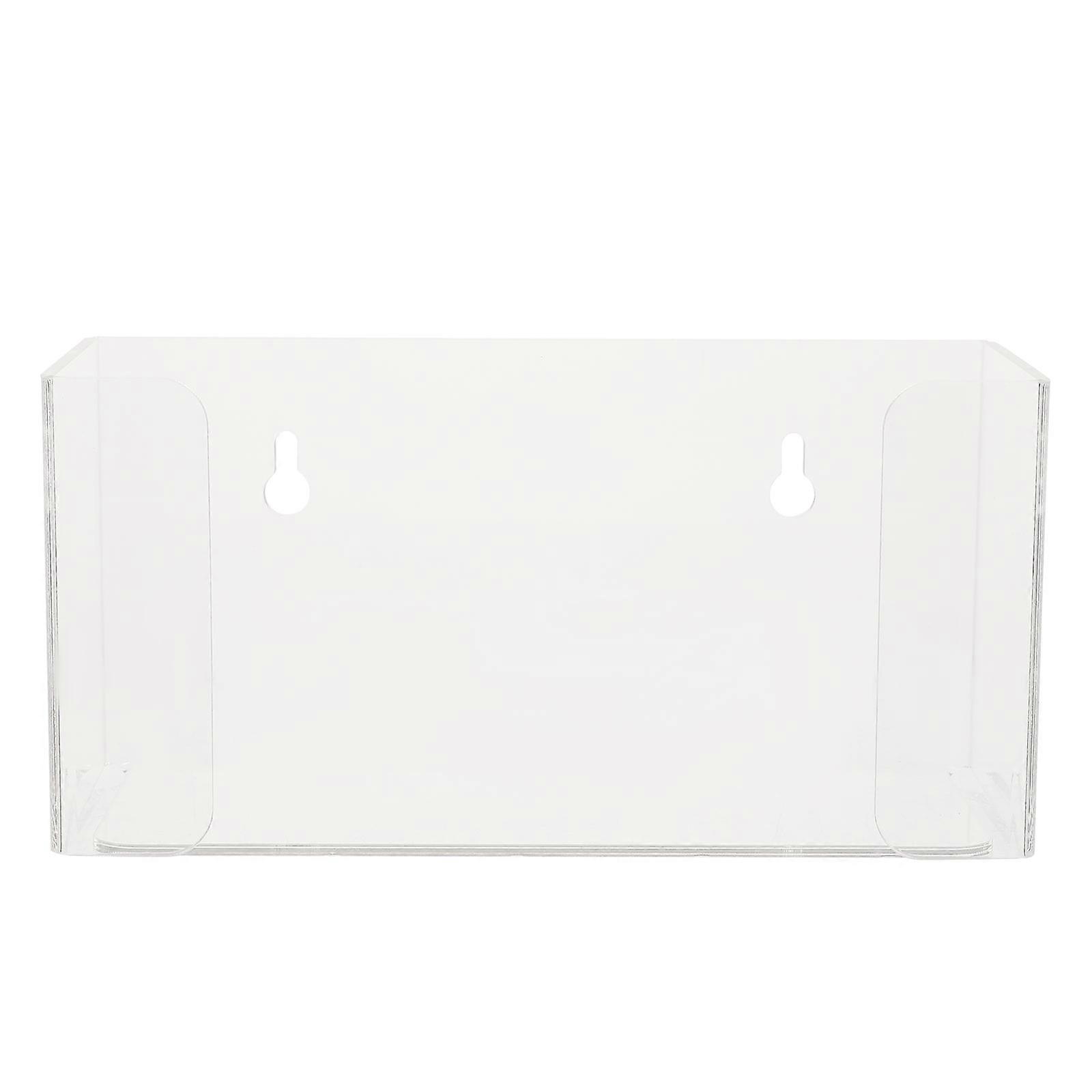 Wipe Tissue Storage Case Plastic Wipes Dispenser Box Rectangular Wall-Mounted Design For Home Kitchen 1Set