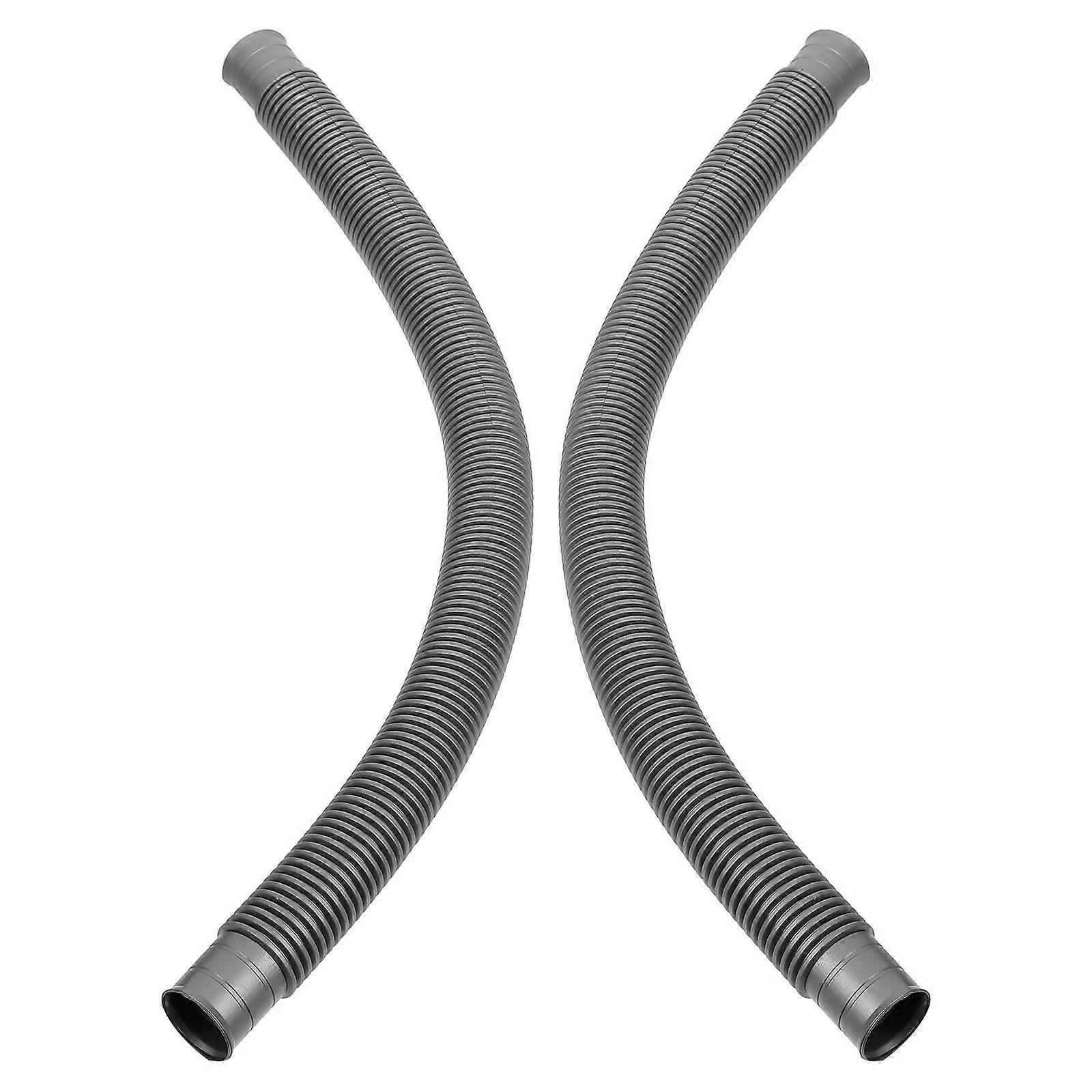 Flexible Drain Pipe Waste Pipe Connector 2Pcs for Kitchen Sink Plumbing