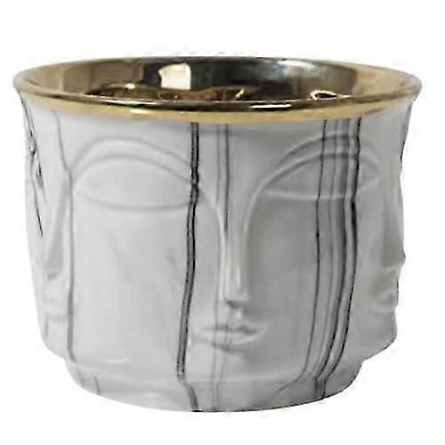 26-27 Face Shaped Flower Vase