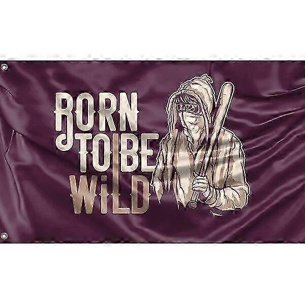 Born To Be Wild Flag Pattern 656