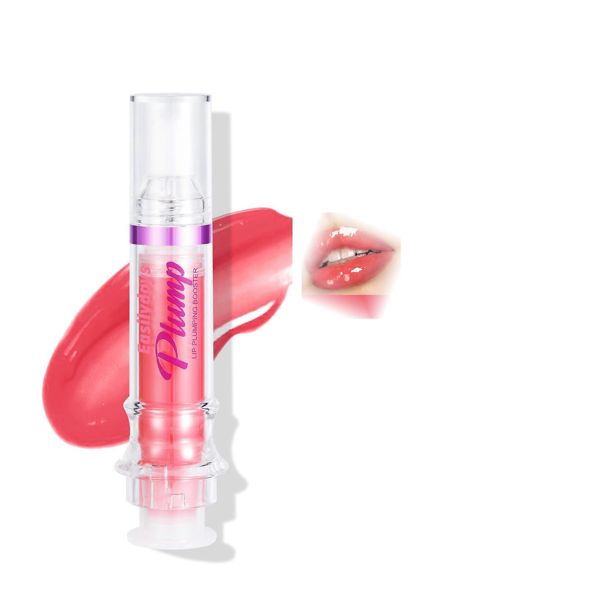 Hydrating Lip Plumper Gloss with Peppermint Cooling Effect and Gloss Finish #04
