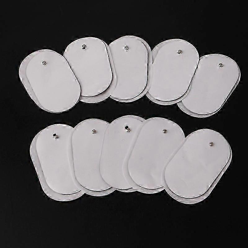 10pcs Practical Gel Tens Units Electrode Replacement Pads For Massager