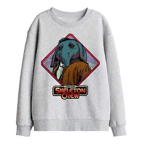 Star Wars: Skeleton Crew Childrens/Kids Neel Badge Sweatshirt
