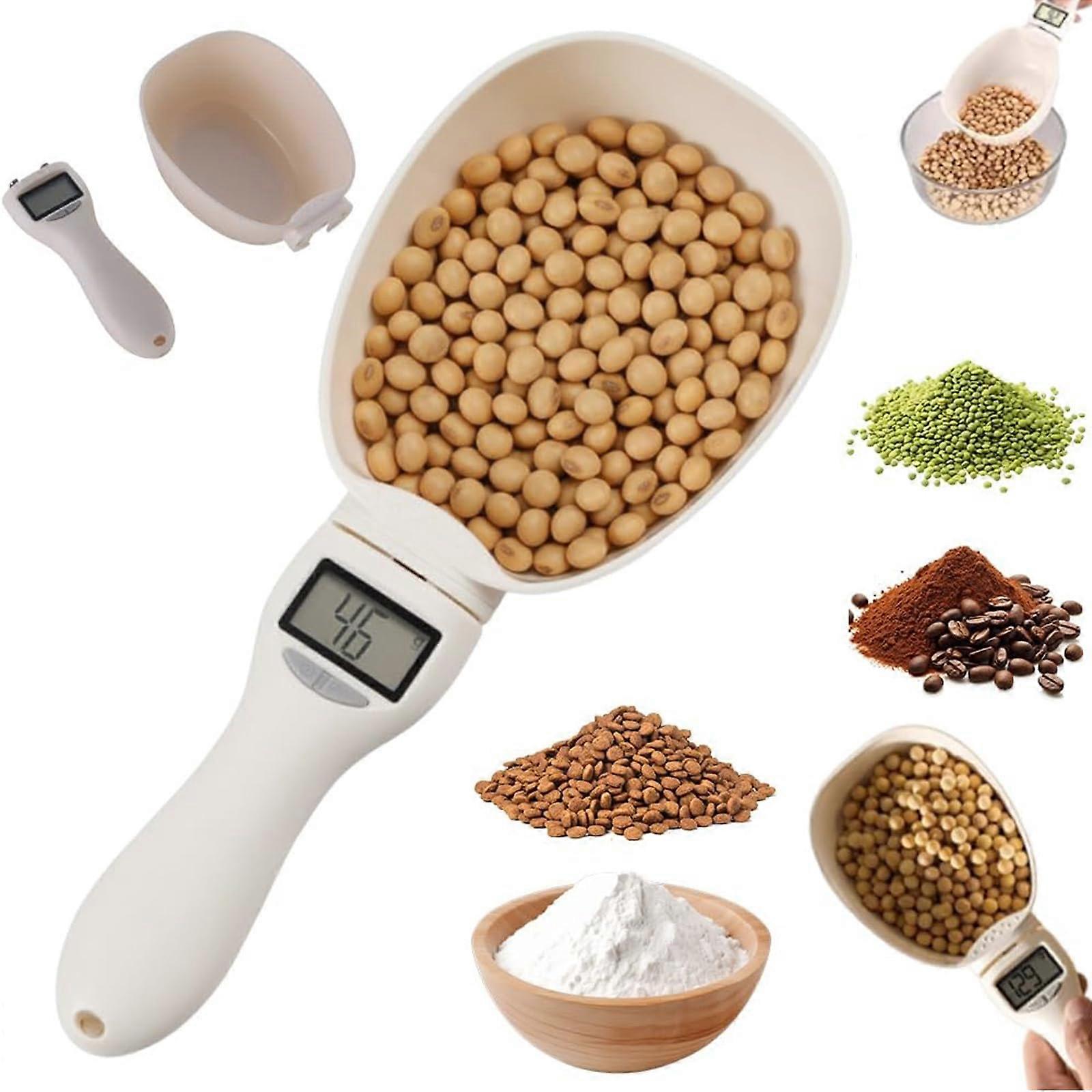 Digital Measuring Spoon with LCD Display, Precision Kitchen Spoon Scale for Cooking and Baking