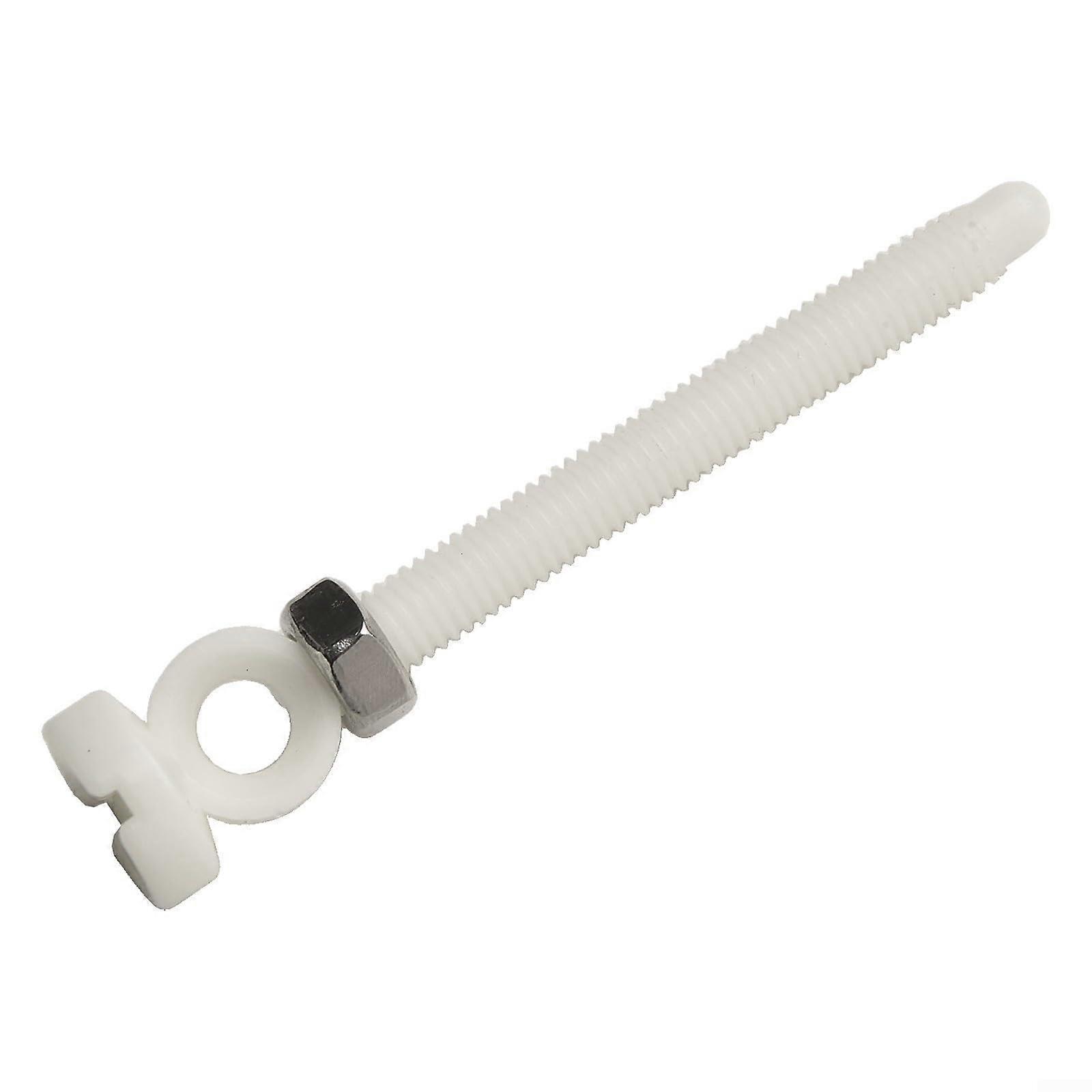 Bathroom Sink Drain Plug White Plastic 74mm Universal Stopper Replacement for Wash Basin