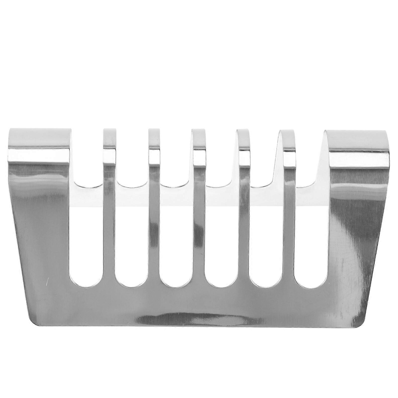 Bread Rack Stainless Steel for Display with 1Pcs Storage Rack for Breakfast