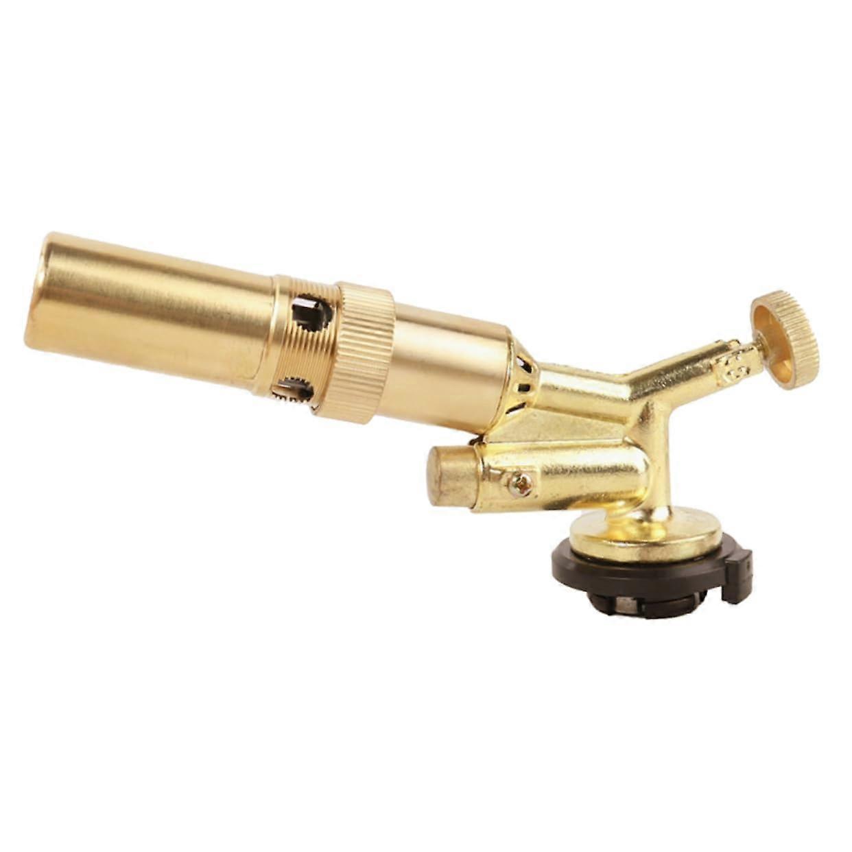 Propane Torch Head with Quick Self Ignition and Adjustable Flame for BBQ, Camping and Cooking