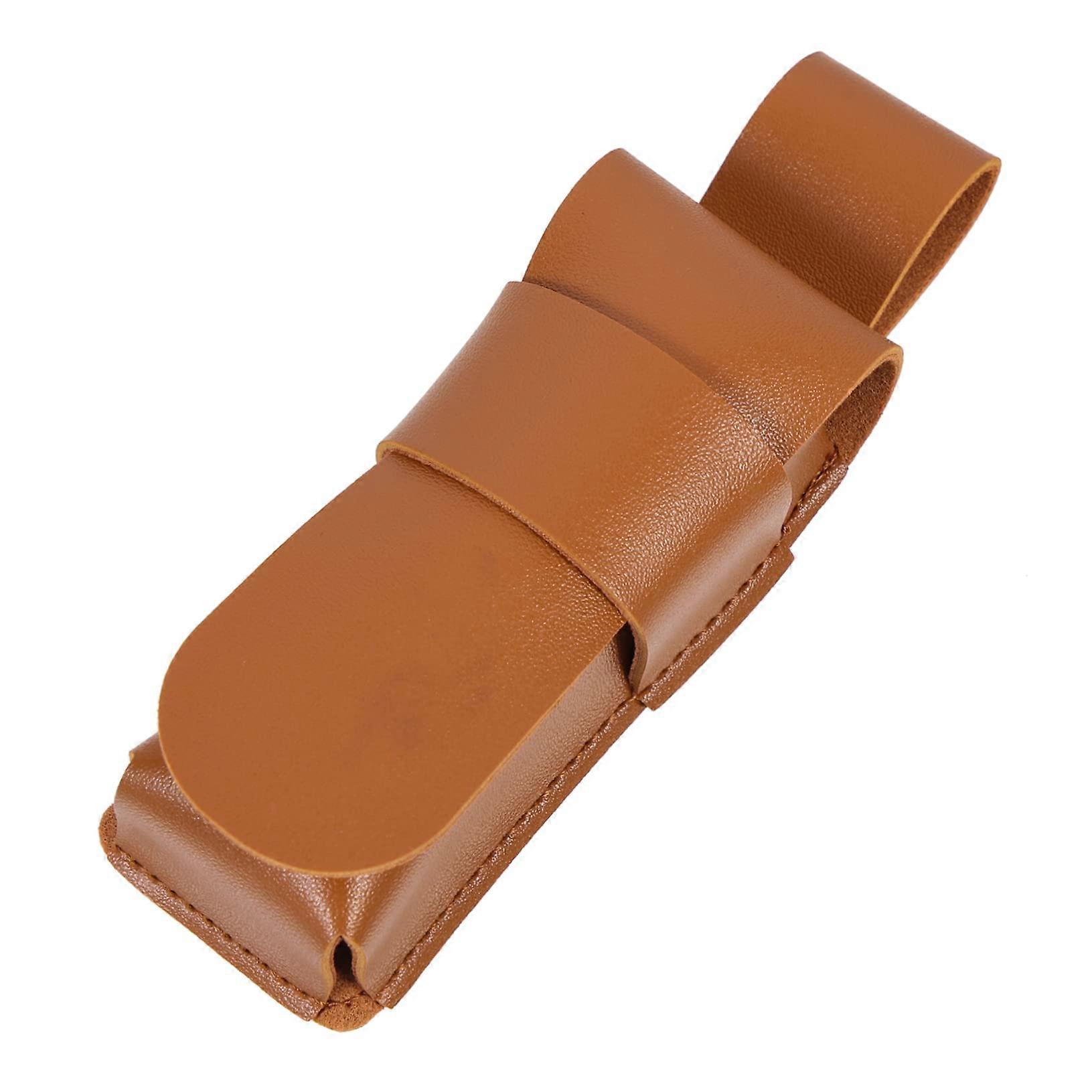 Leather Harmonica Case Shockproof Protective Sleeve for Beginners and Adults Travel Storage Bag