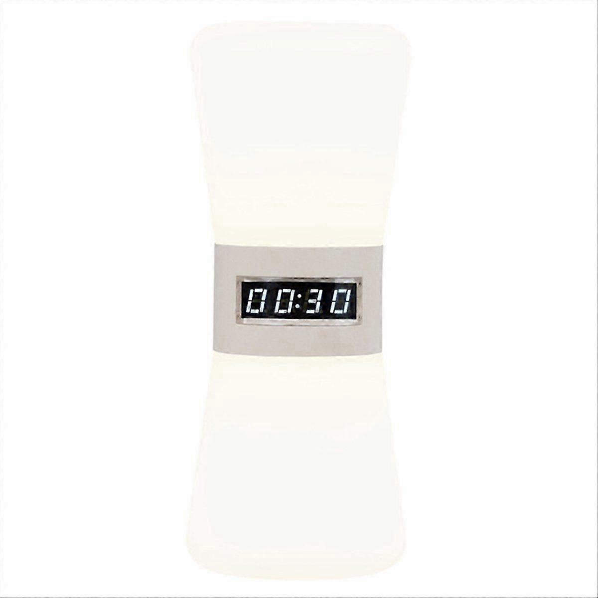 LED Visual Timer Hourglass - Rechargeable Digital Timer compatible Kids & Adults, Time Flow Simulation wit