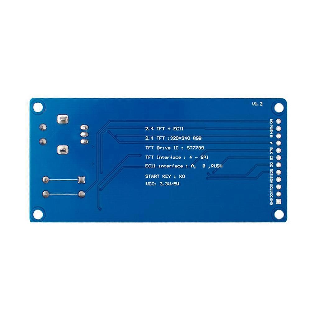 2.4 Inch TFT Display Screen with EC11 Rotary Encoder Module SPI Interface LCD Display Screen DIY Electronic Projects
