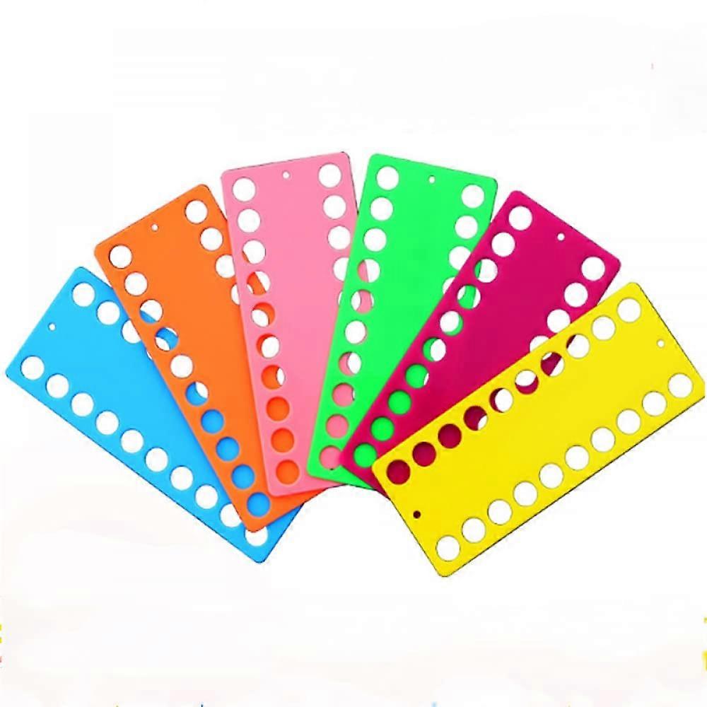 Cross Stitch Thread Organizer Board with Tangle Floss Storage and Easy Labeling