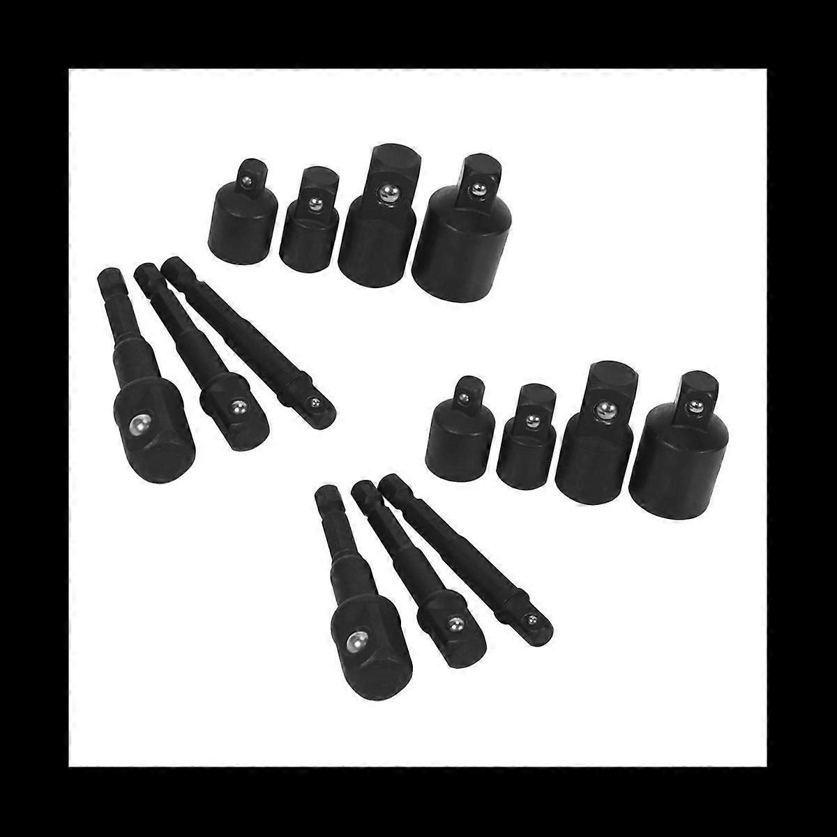 6Pcs Hexagon Space for Adaptor Socket Adaptor Socket Spanner 1/4Inch,1/2Inch,3/8 Socket Adapter and