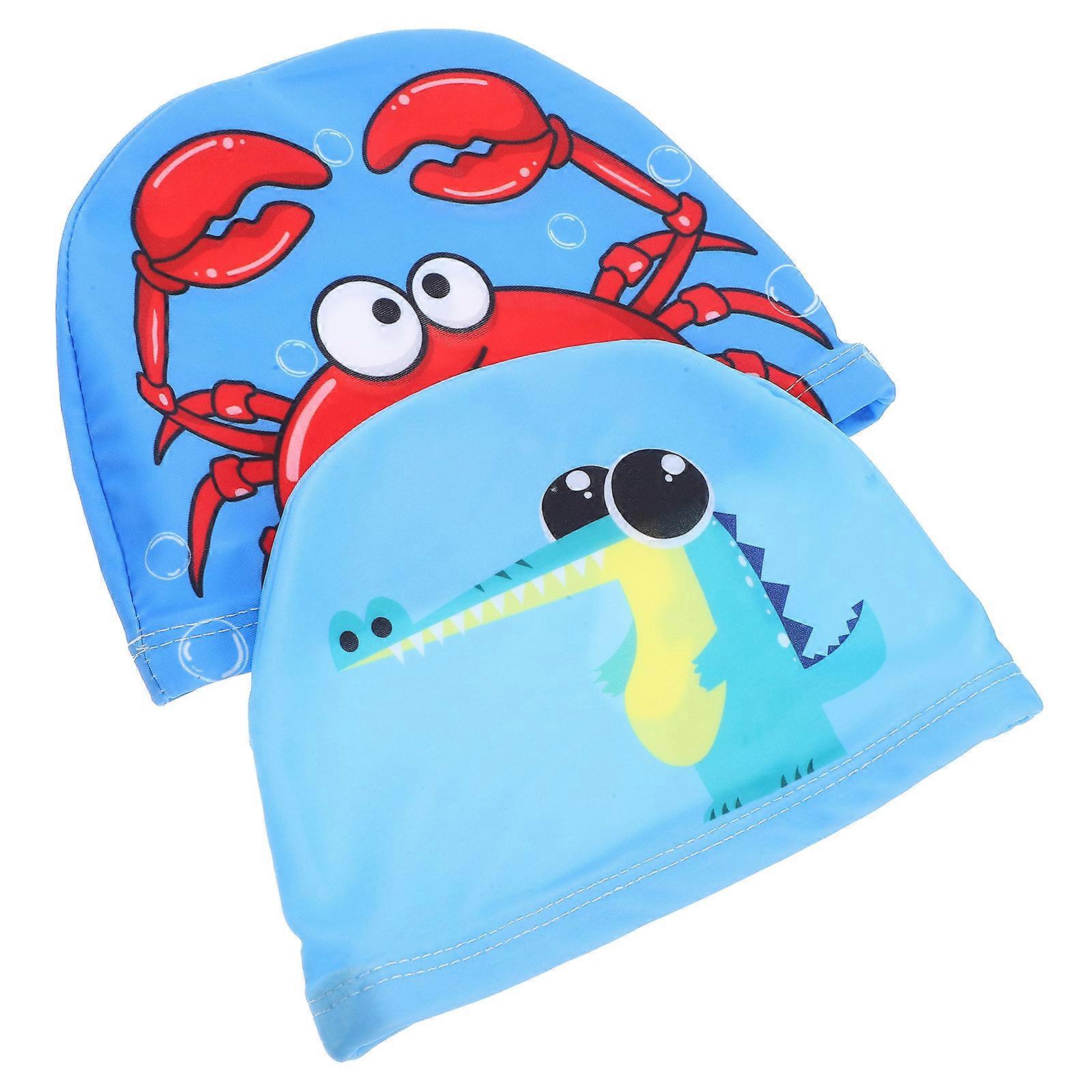 Professional Swim Hat Swimming Cap for Bathing Use 8Pcs Set