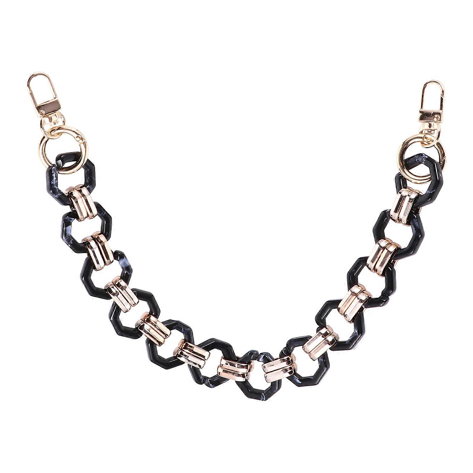 Resin Purse Chain Strap Handle for Handbag Shoulder Replacement