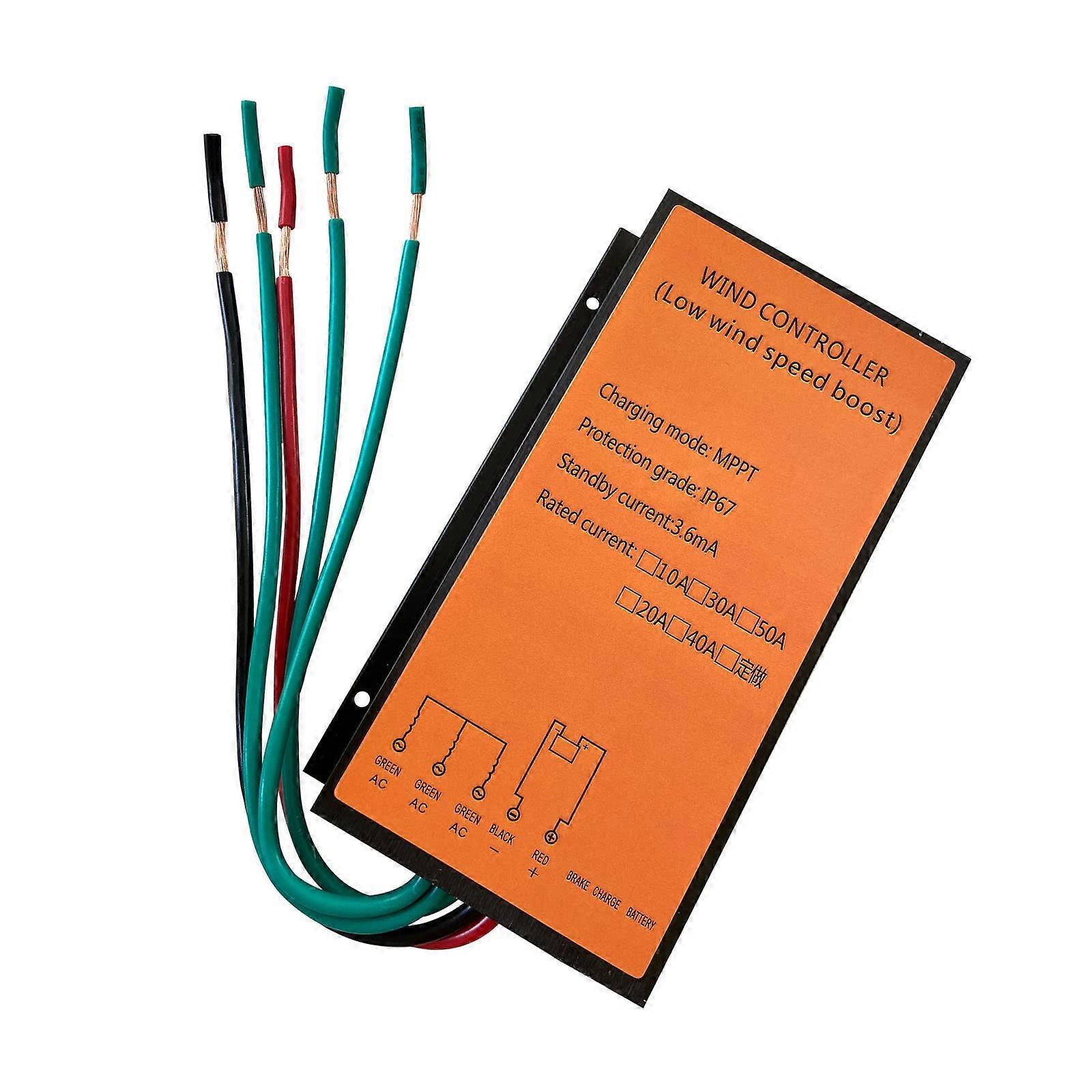 48V MPPT Wind Turbine Charge Controller IP67 Waterproof  Efficiency for Off Grid Systems