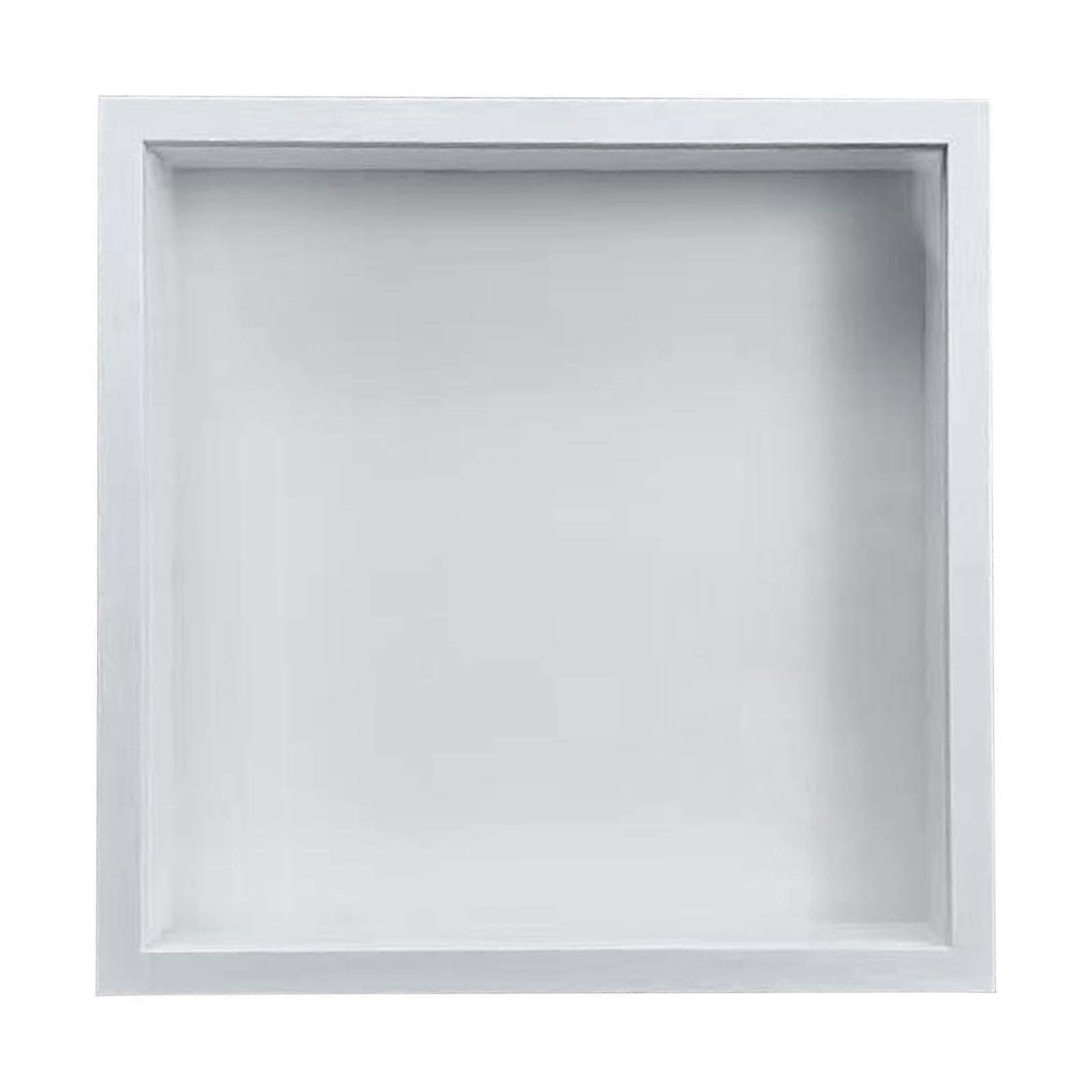 8x8 Shadow Box Frame White with GalleryStyle Depth for Artwork and Wall Display