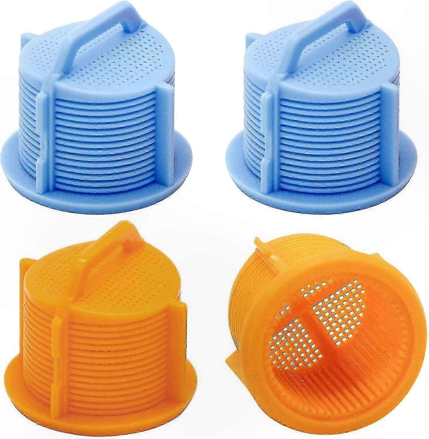 Water Inlet Valve Filter Screen for Washers - Compatible with Multiple Brands - 4-Pack Set