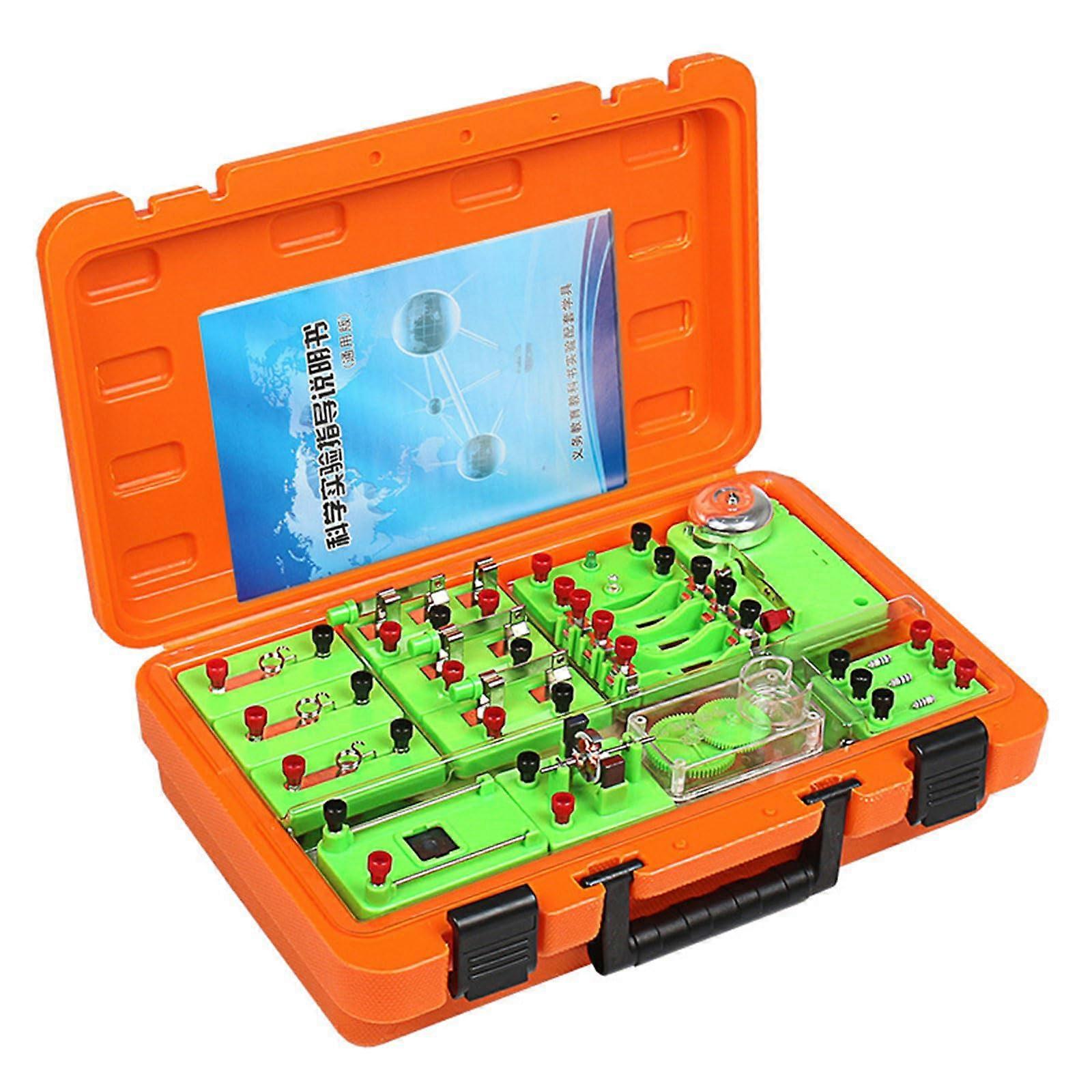 Physics Experiment Kit for HandsOn Electromagnetism Learning, STEM Classroom Circuit Set