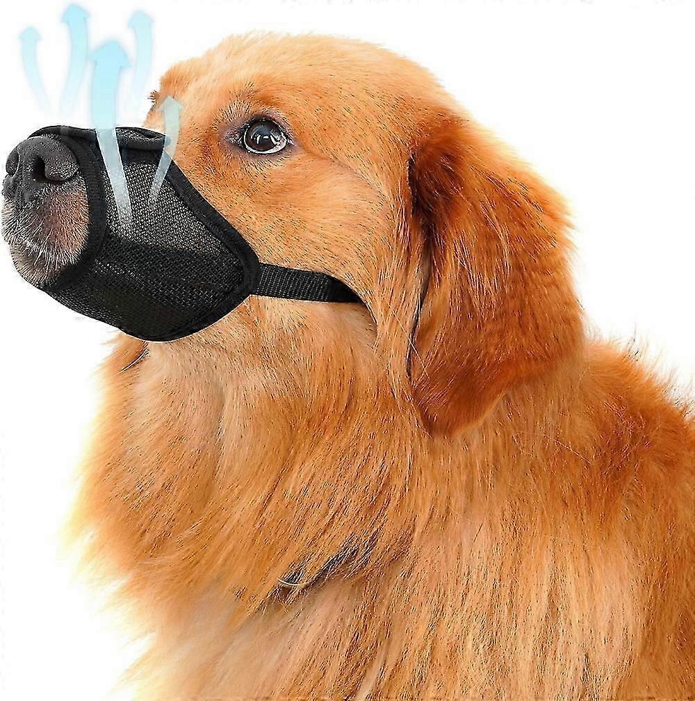 XSDog Muzzle Poisoned Bait Protection Muzzle With Adjustable Straps