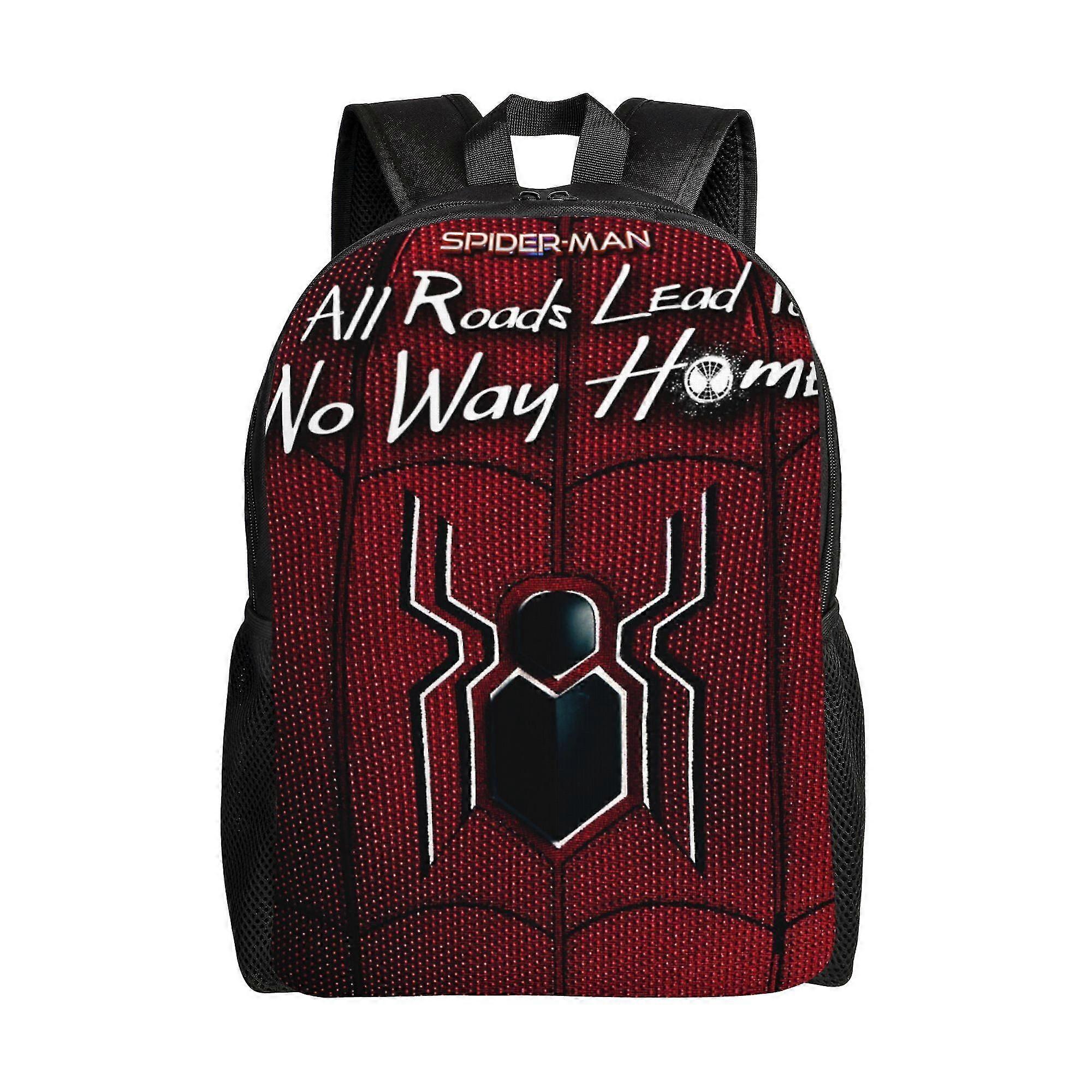 j4629 Spider Man Backpack, Adult Kids Simple Lightweight Casual Backpack for Children Student, Travel Backpack Laptop Backpack for College Work Campin