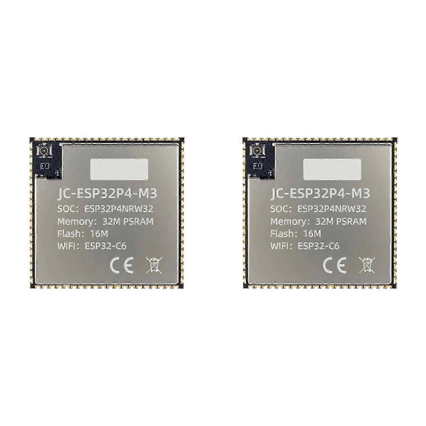 2X ESP32P4+ESP32-C6 Core Board ESP32P4 Minimum System Board High-Percompatible withmance ESP32-P4 compatible with Advanced Applications