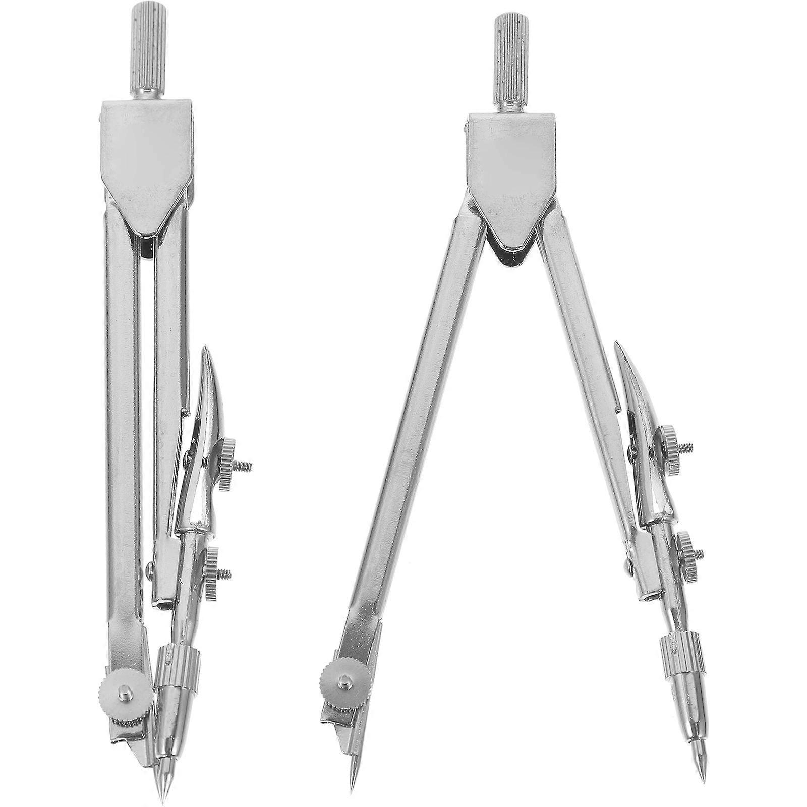 Portable Scribing Gauge Metal Craft Compass for Measure 2Pcs Multi-Function