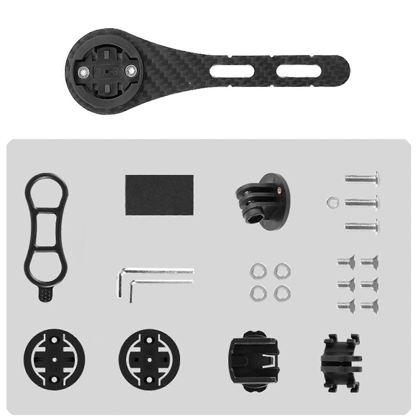 Bicycles Computer Camera Stem Brackets Extension Mount Handlebars Adjustable Holder for Cycling Bicycles Computer Mount Multicolor