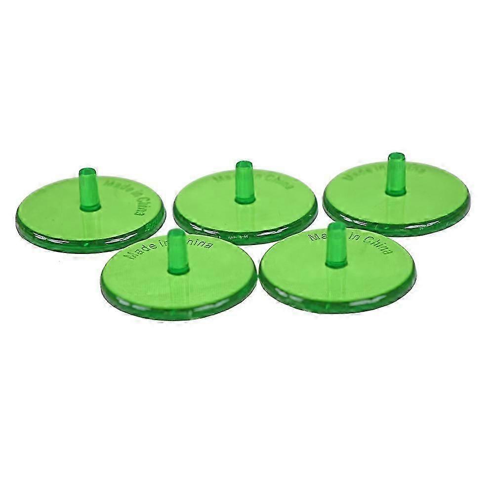 Transparent Ball Mark for Golf Positioning 100Pcs Plastic Multicolor Set