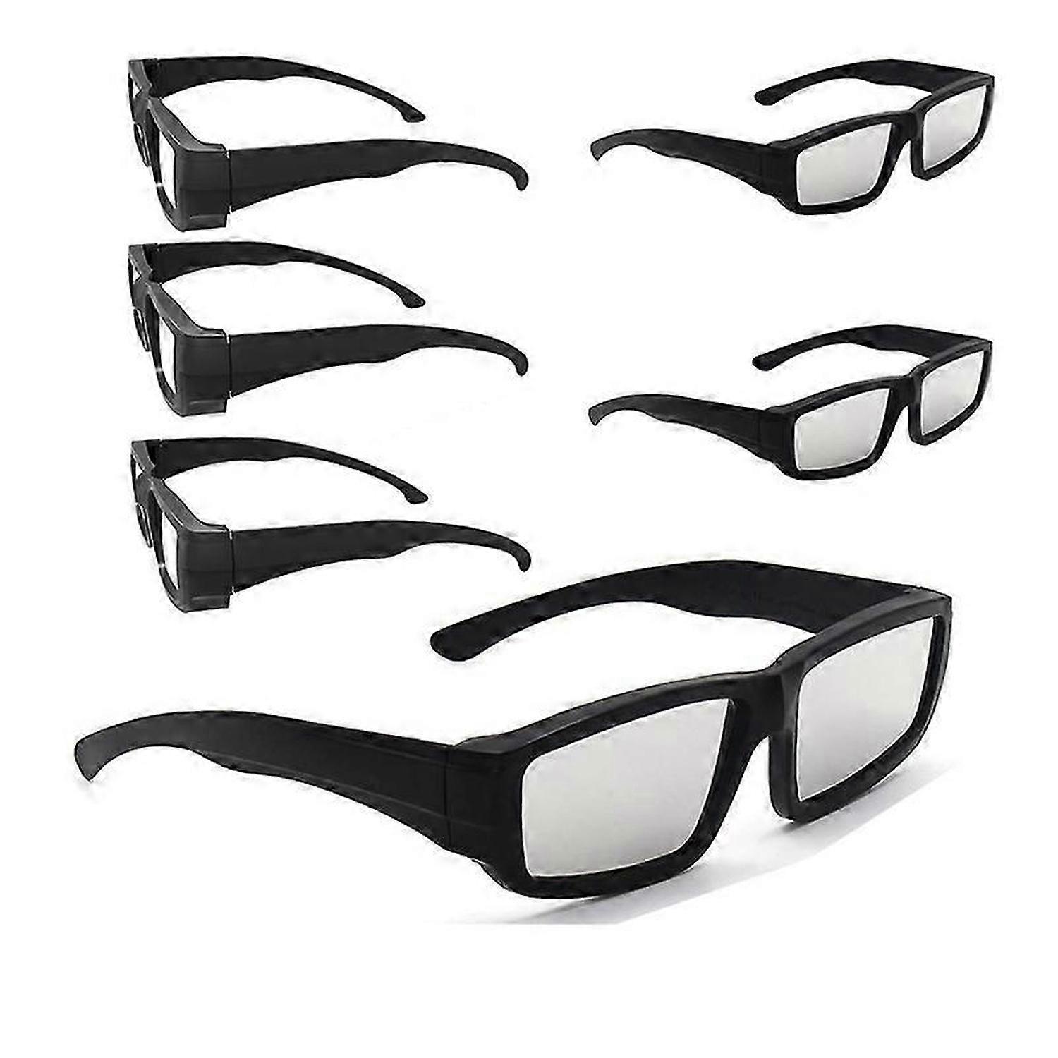 6Pack Solar Eclipse Glasses Safe Shades for Direct Sun Viewing