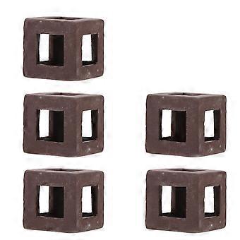5pcs Fish Tank Fish Hideout Ornement Aquarium Fish Tank Décorations Fish Shrimp Shelter Aquarium Props