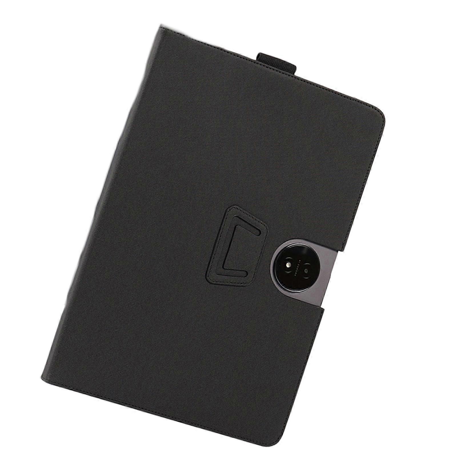 Multiple Angle PU Leather Protective Case For Tab Plus Tablets With Foldable Stand And Styluses Holder Multicolor