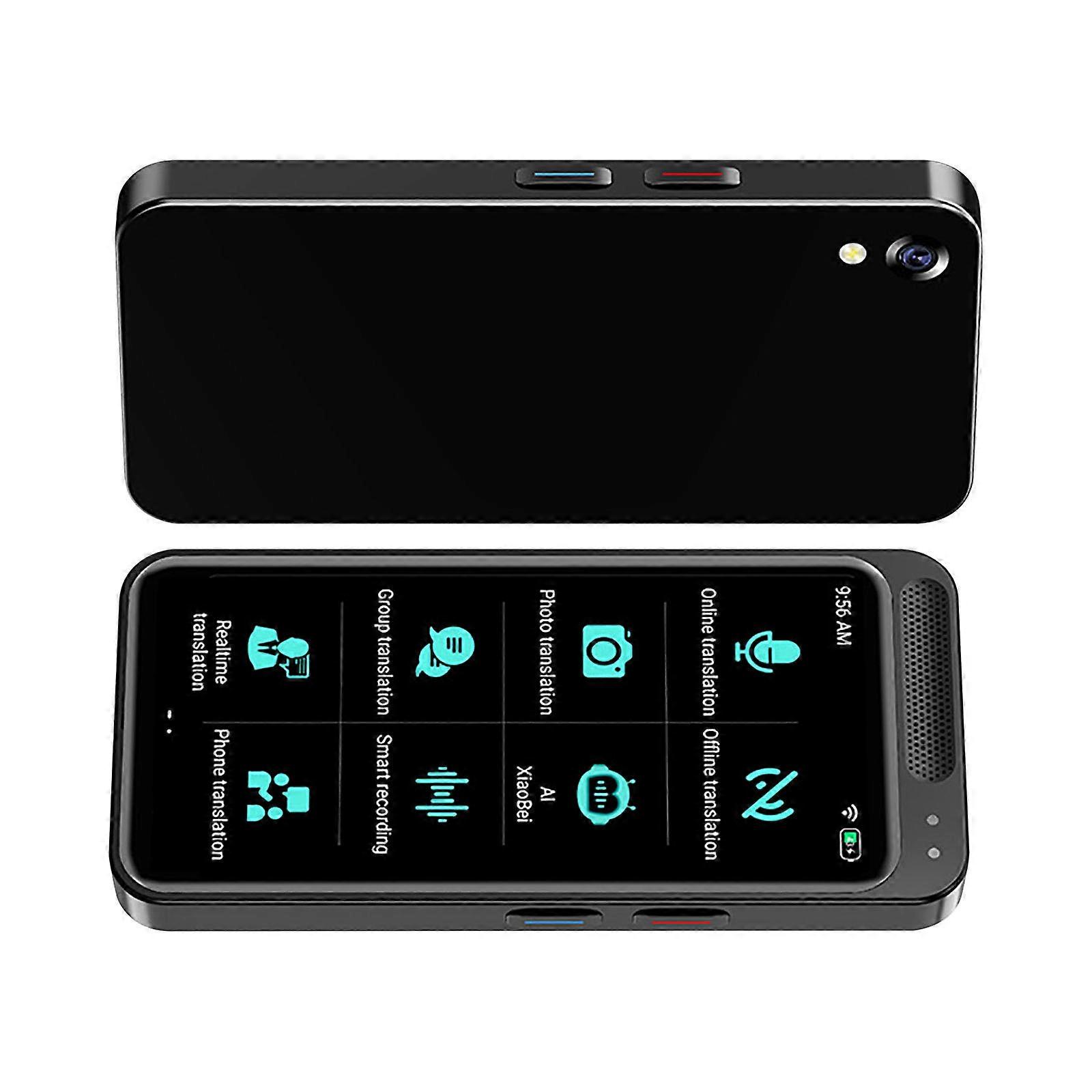 Handheld Multilingual Translator With Bluetooth-compatible 8 Hours Continuous Working For International Trip Multicolor