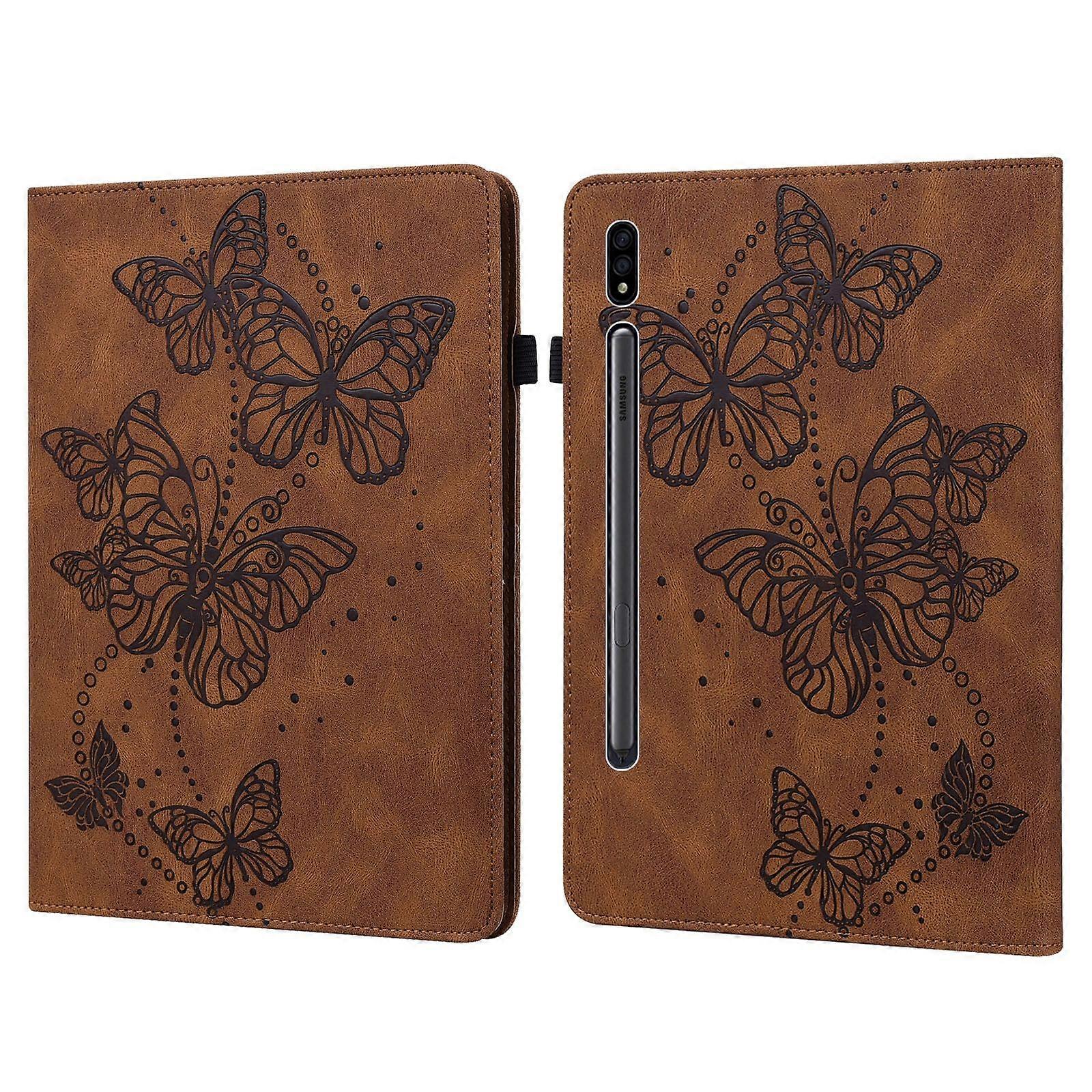 Embossed Pattern PU Case For Samsung Galaxy Tab S8