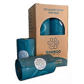 Biodegradble Dog Poo Bags - 120 Count, EN13432 Certified, Compostable